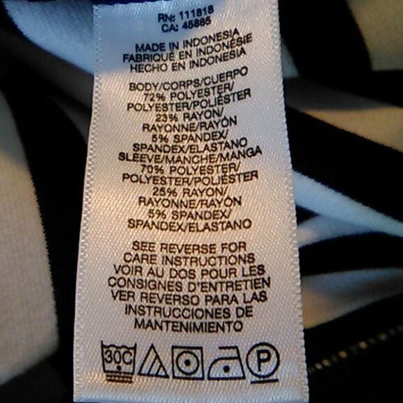 MICHAEL Michael Kors Ponte Knit Striped Dresd - Picture 9 of 12